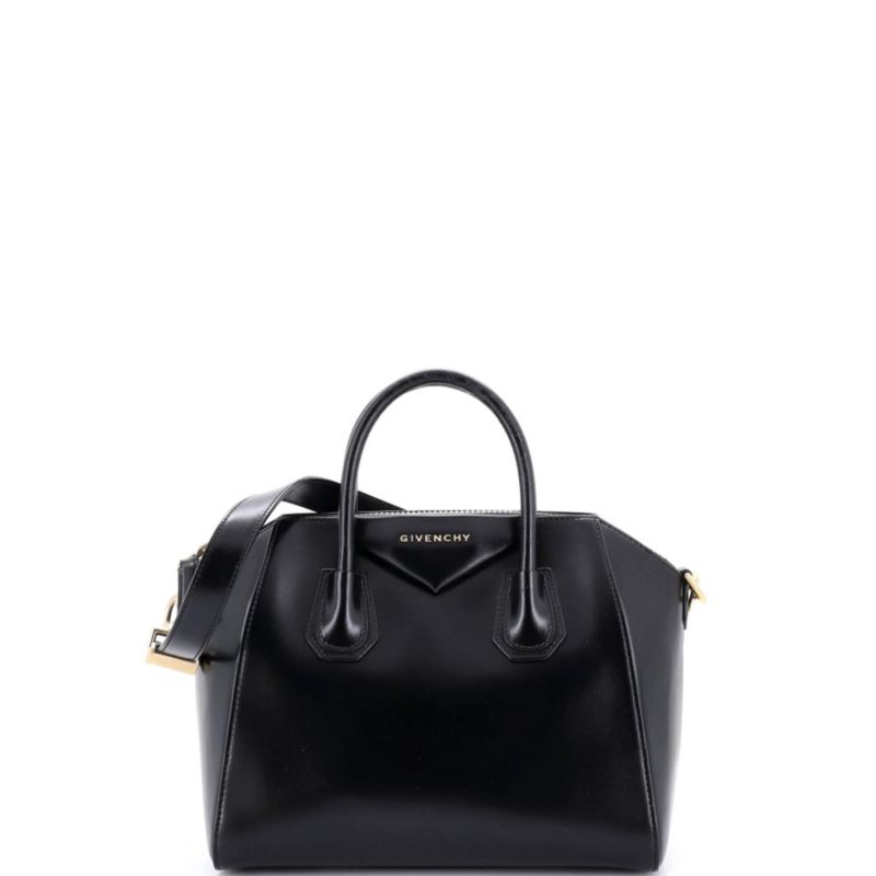 Small Antigona Bag Glazed Leather