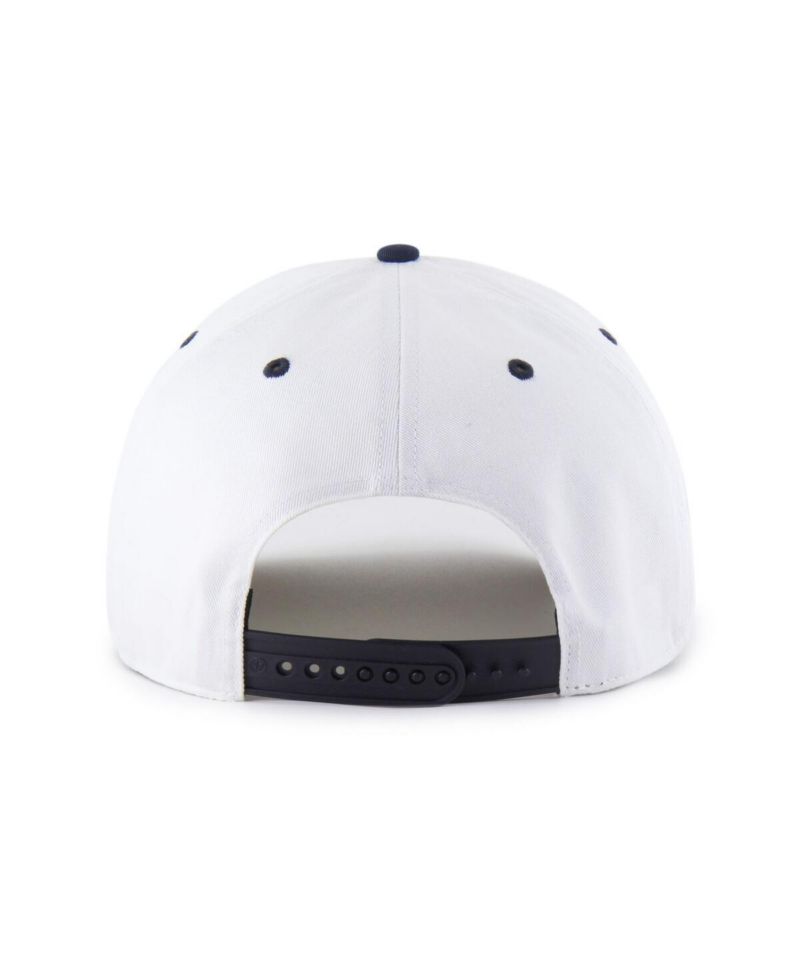 Men's White/Navy Houston Texans Roscoe Two-Toned Hitch Adjustable Hat