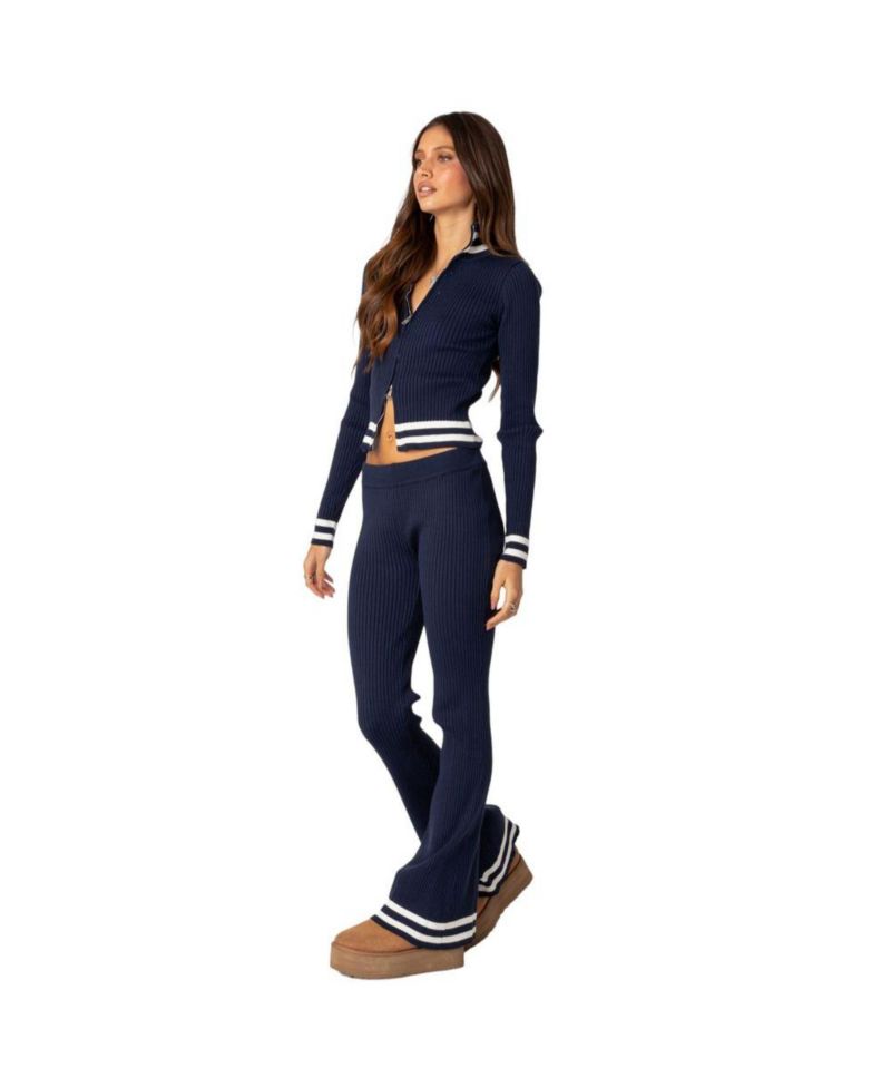 Women's Pluto ribbed cardigan
