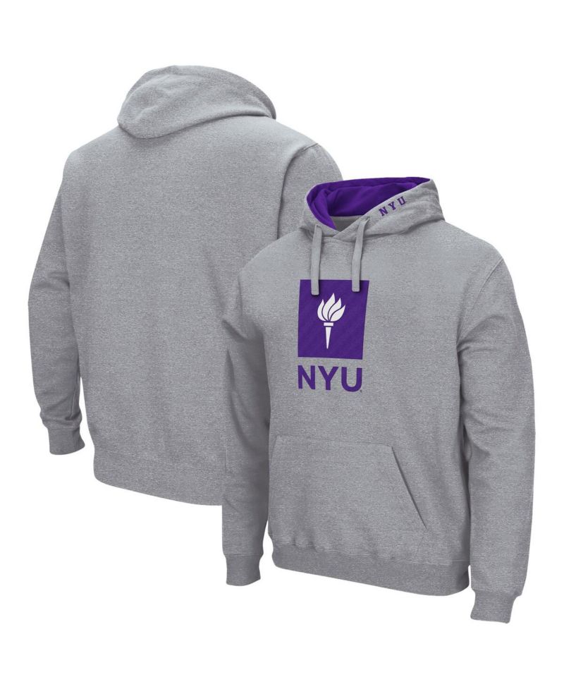 Men's NYU Arch and Logo Pullover Hoodie