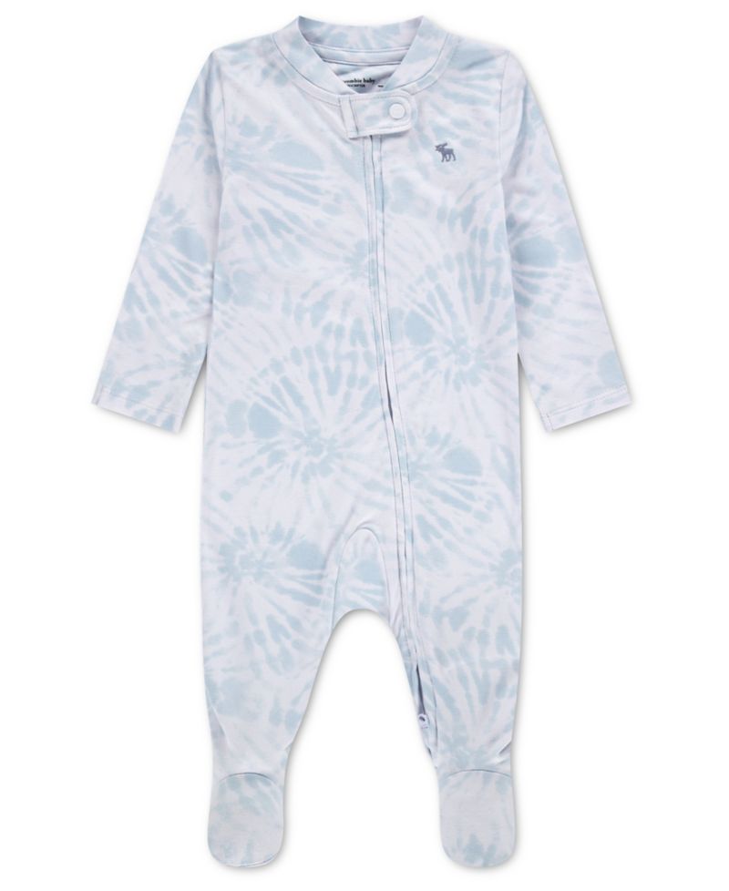 Baby Boys' Brushed Jersey Footed Long-Sleeve Coverall