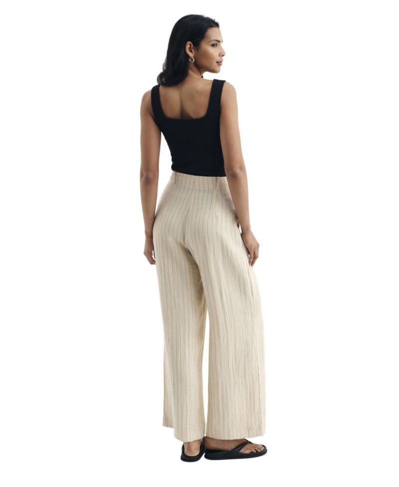 Women's Mara High-Waisted Wide-Leg Trousers