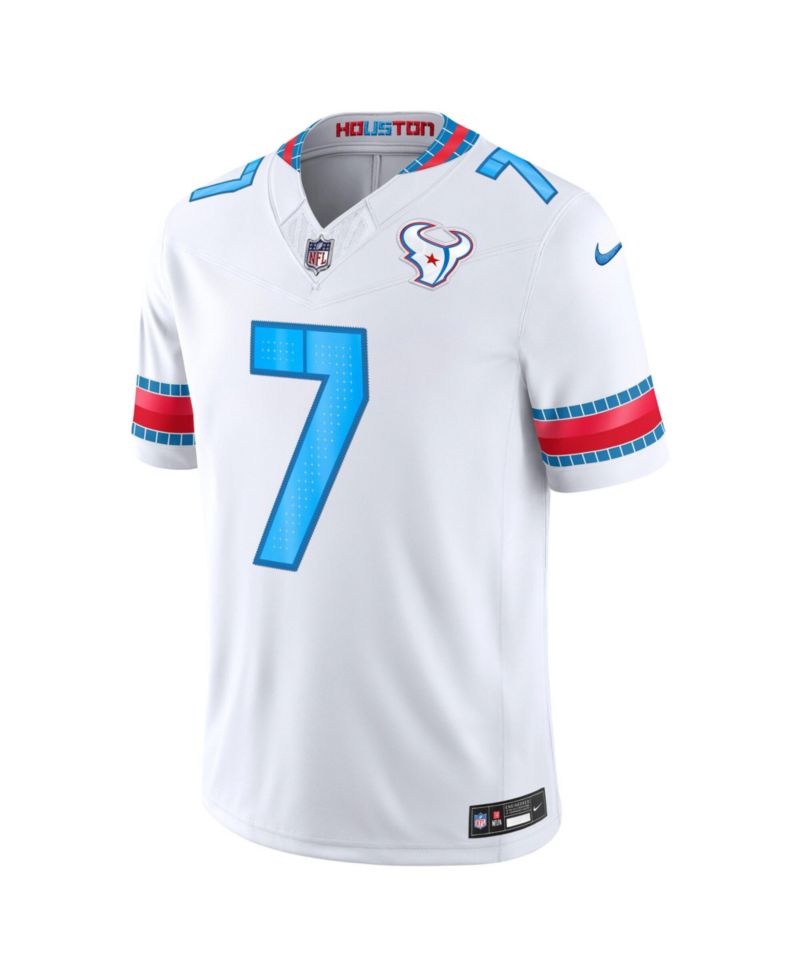 Men's C.J. Stroud White Houston Texans 2026 Rivalries Collection Vapor F.U.S.E Stitched Limited Jersey