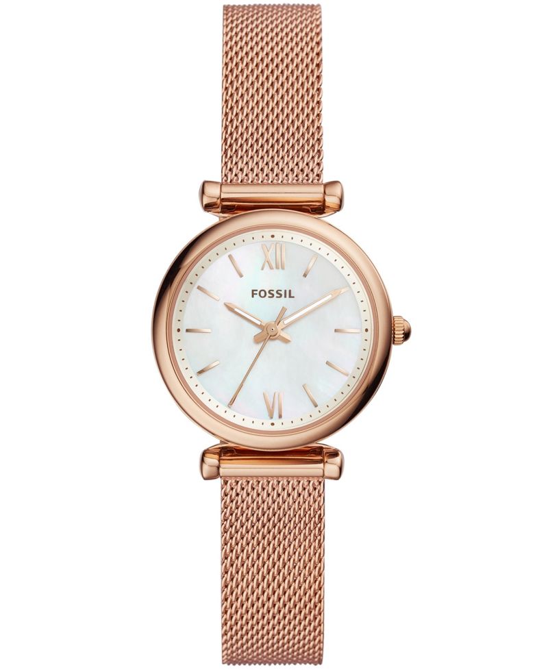 Women's Mini Carlie Stainless Steel Mesh Bracelet Watch 28mm