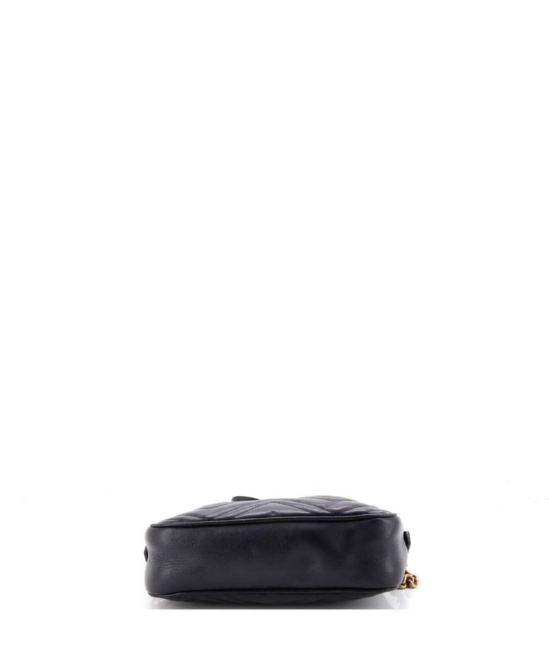 Small GG Marmont Shoulder Bag Matelasse Leather