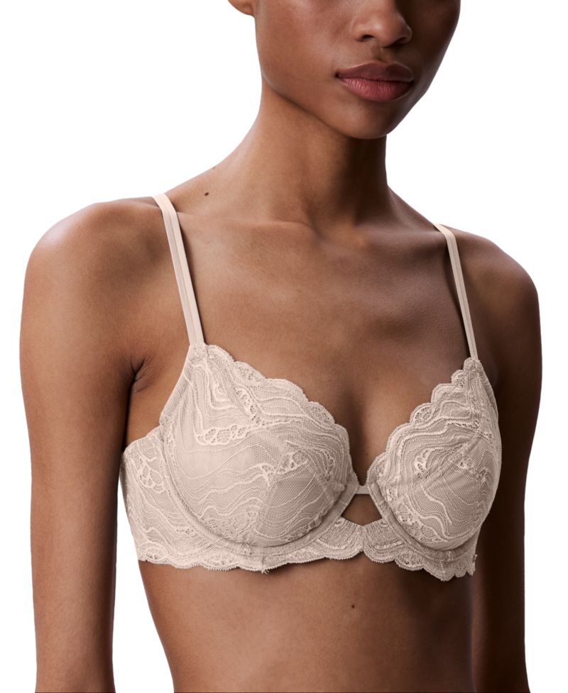Women's Sensual Stretch Lace Unlined Full-Coverage Bra QF8120