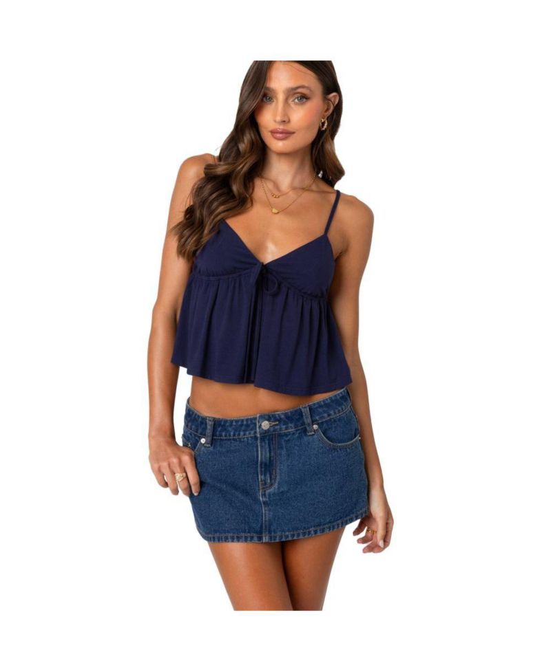 Women's Sunrise babydoll tank top