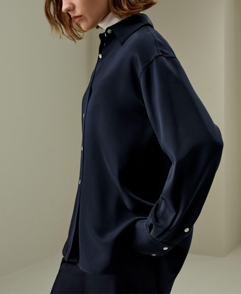 Women's The One Relaxed Fit Silk Shirt