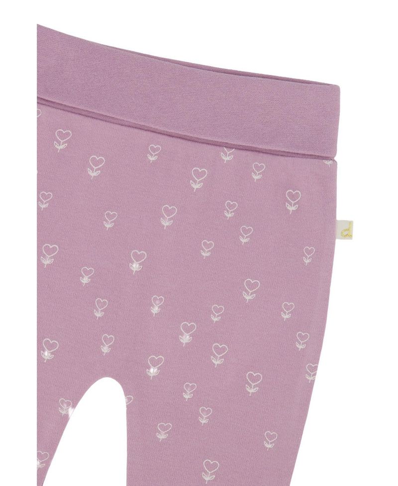 Baby Girl 3M-24M Organic Cotton Evolutive Pants Floral Print