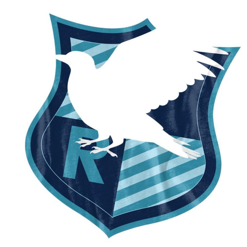 Men's Ravenclaw Silhouette Crest T Shirt