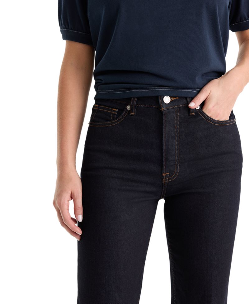 Women's High-Rise Straight-Leg Jeans