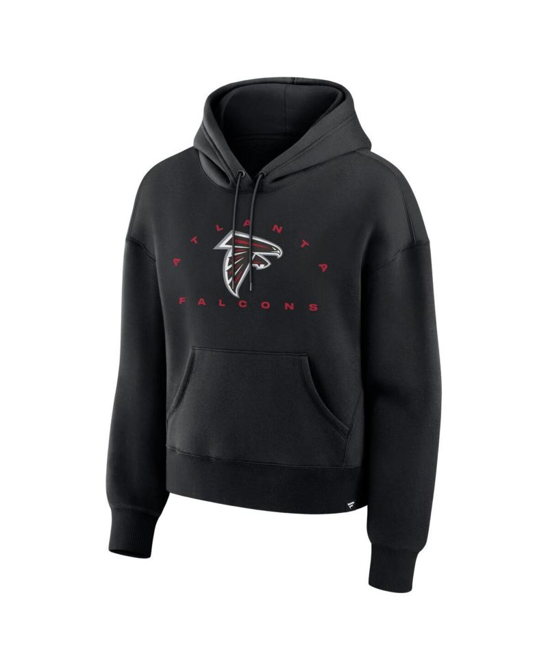 Women's Black Atlanta Falcons Eligible Receiver Legacy Pullover Hoodie