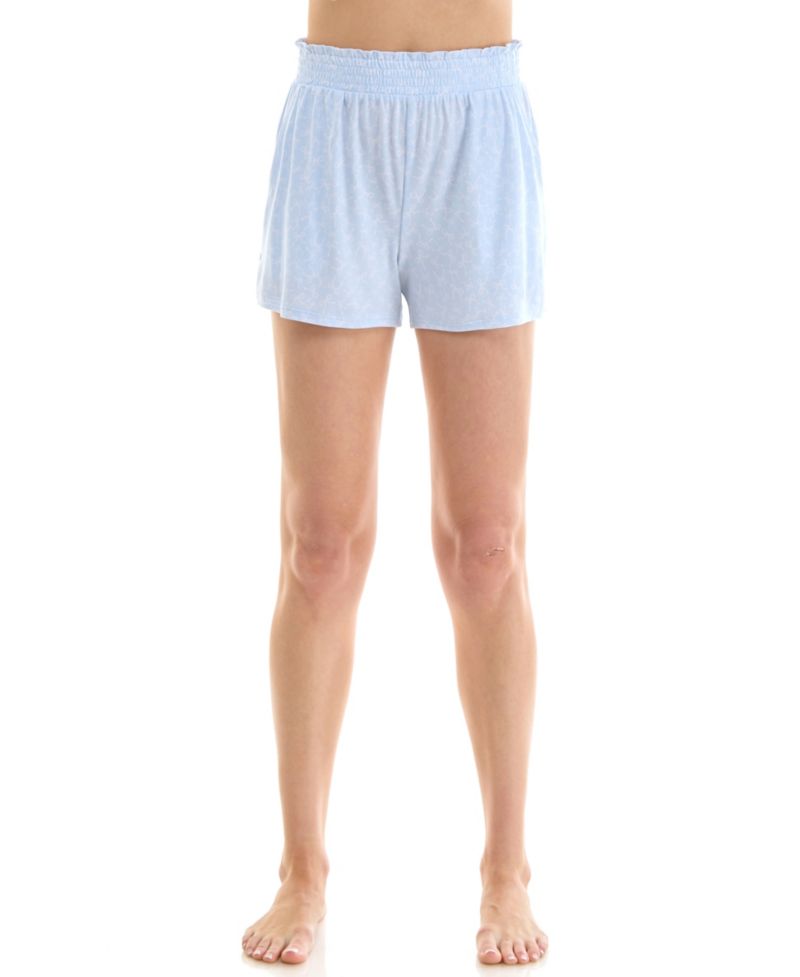 Women's Faux Smocked Pajama Shorts, 2-Pack