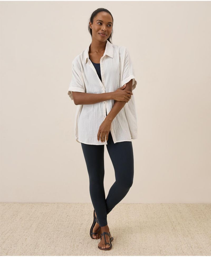 Women's Organic Cotton On the Go-To Legging - Shorty