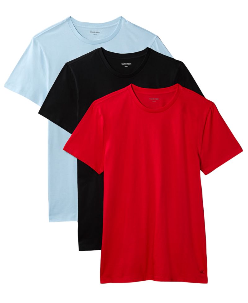 Men's Cotton Classics Crewneck T-Shirt, 3-Pack