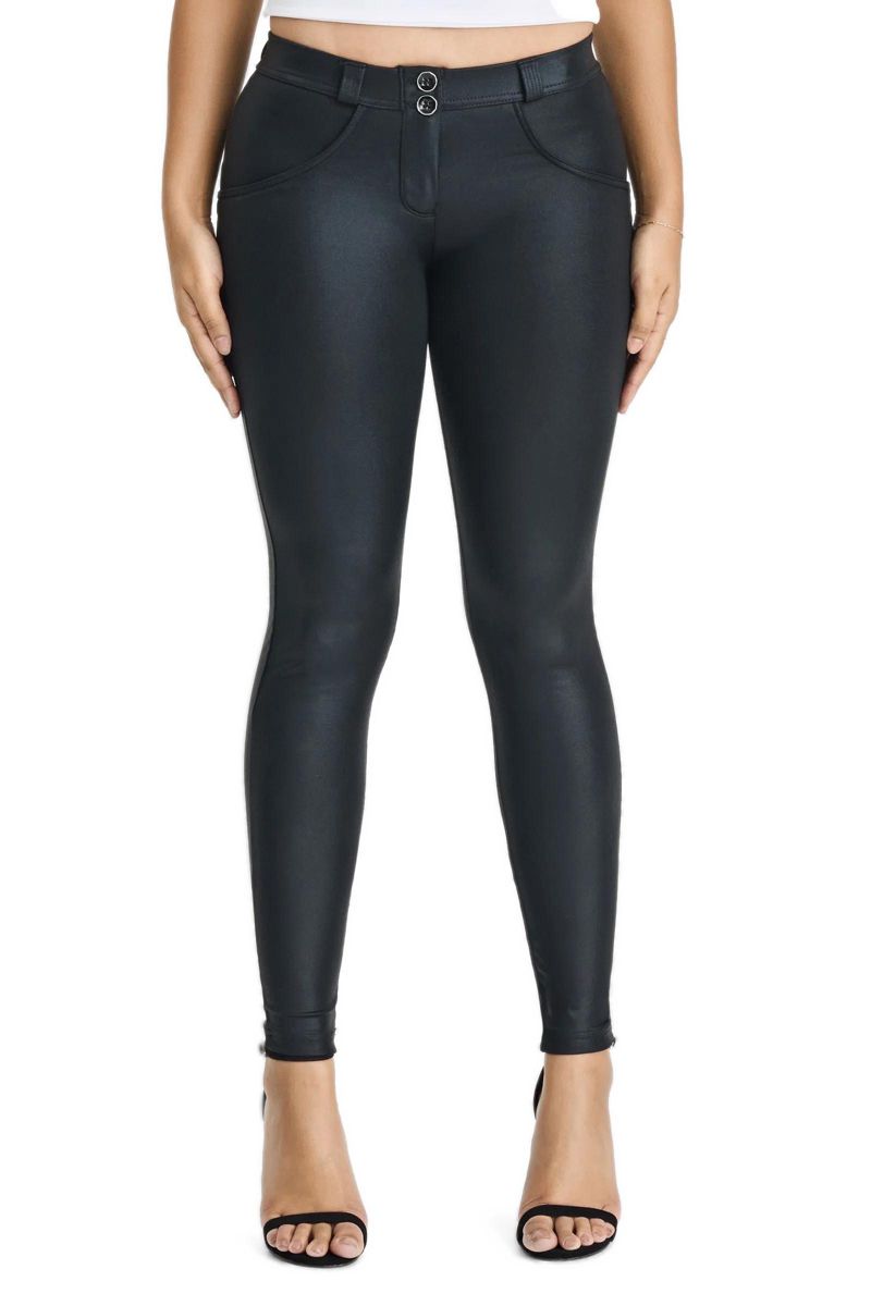 Women's Mid-Rise Sculpting Skinny Disco Pants