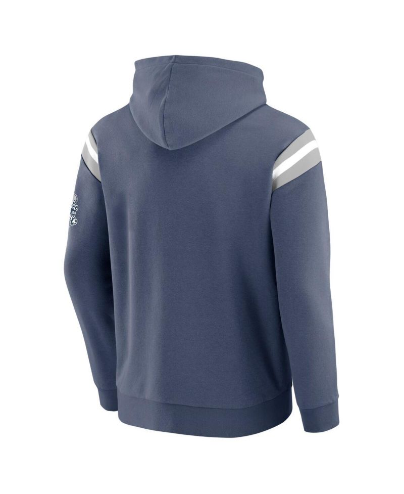 Darius Rucker Collection by Men's Navy Dallas Cowboys Throwback Pullover Hoodie