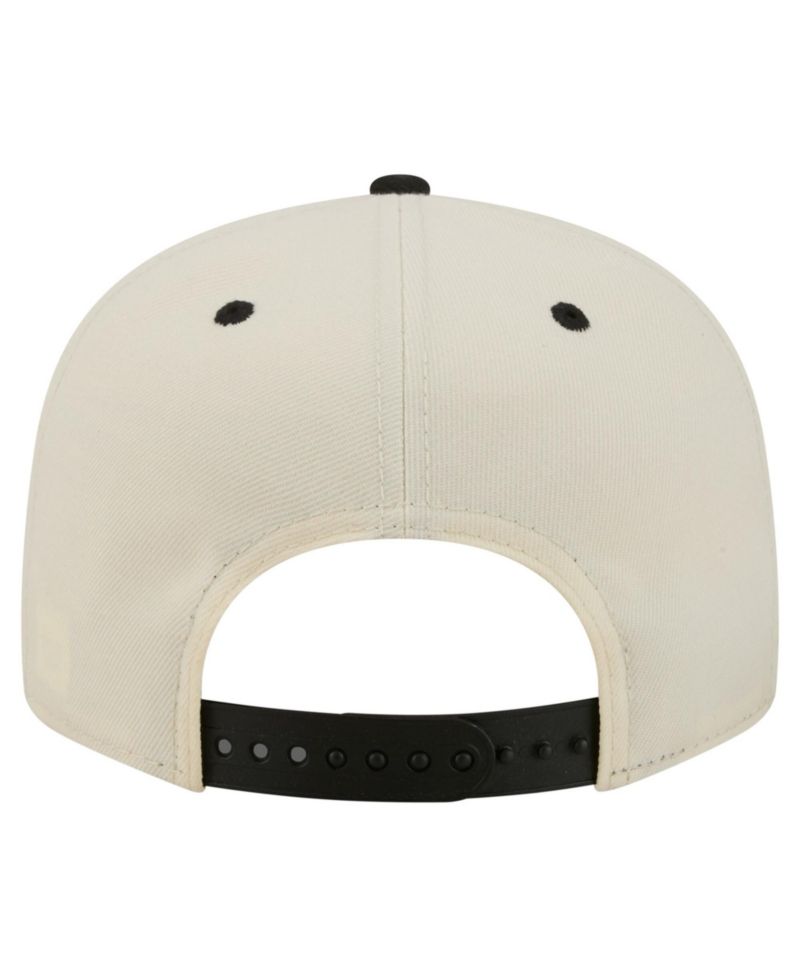 Men's Cream Pittsburgh Pirates Oversized Slogan 9FIFTY Snapback Hat