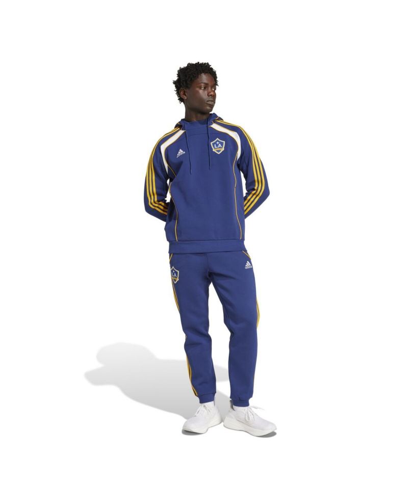 Men's Navy LA Galaxy 2025 Travel Pullover Hoodie