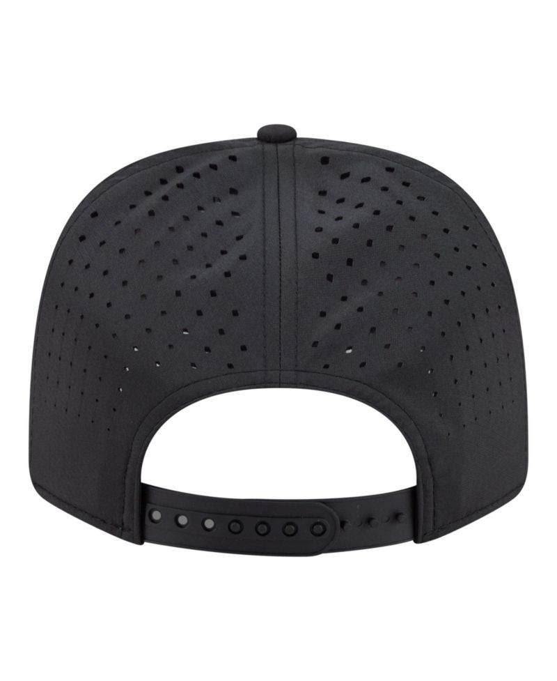 Men's Black Memphis Grizzlies Sport Rope Vented Stretch-Snap 9SEVENTY Hat