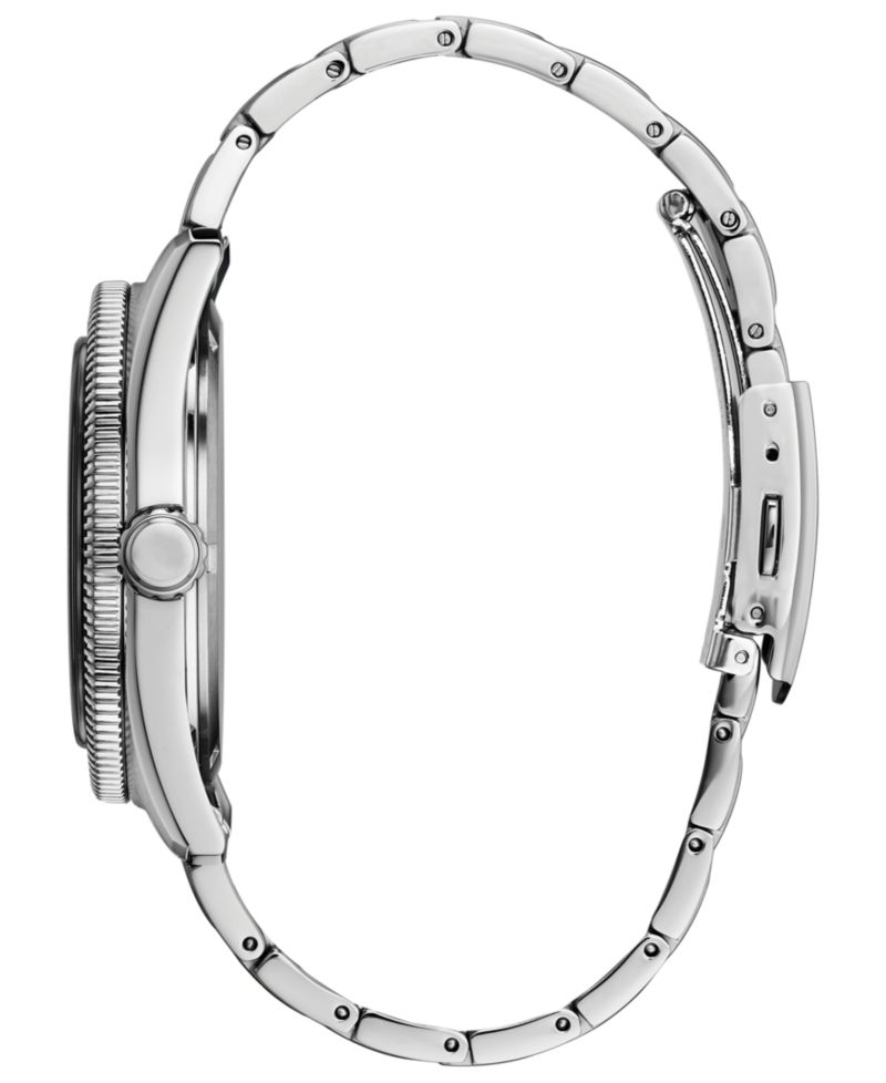 Eco-Drive Men's Brycen Stainless Steel Bracelet Watch 43mm