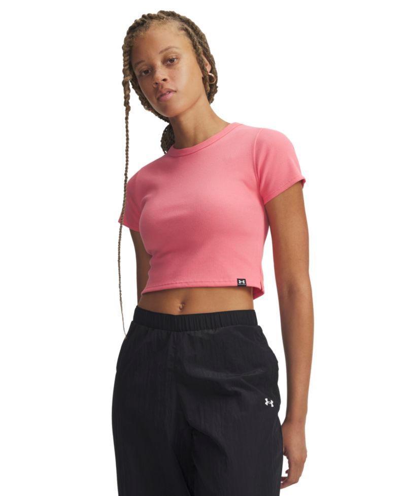 Women's Rival Ribbed Cropped T-Shirt