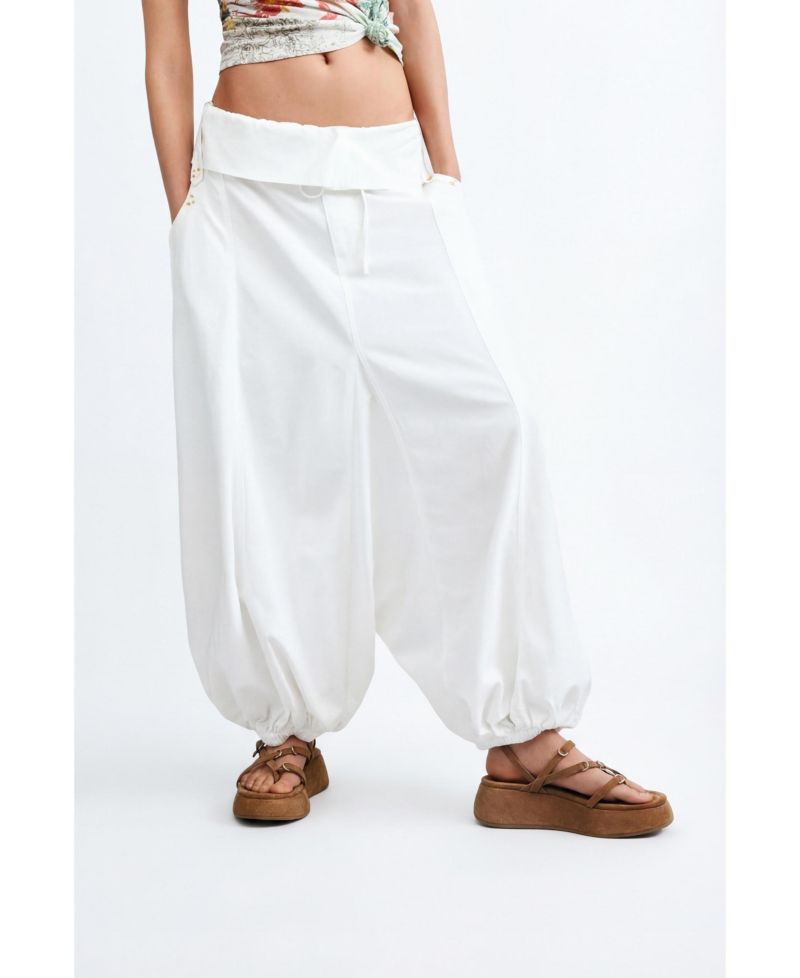Women's Balloon trousers 100% cotton