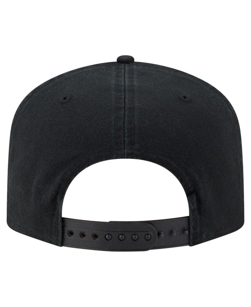 Men's Black San Francisco Giants Stacked 19TWENTY Adjustable Hat