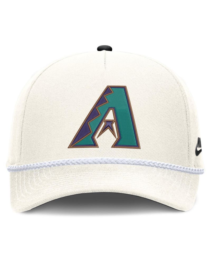 Men's Cream Arizona Diamondbacks Cooperstown Rise Adjustable Hat