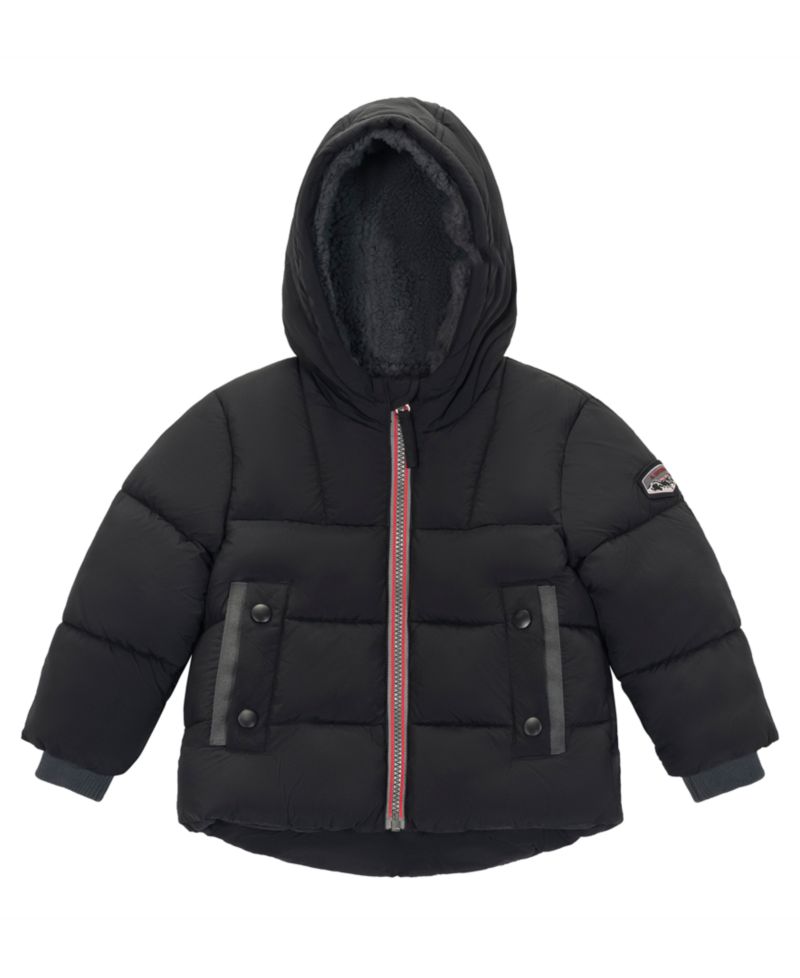 Baby Boys' Sherpa Lined Puffer Jacket