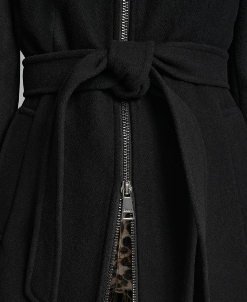 Women's Collared Neck Belted Coat