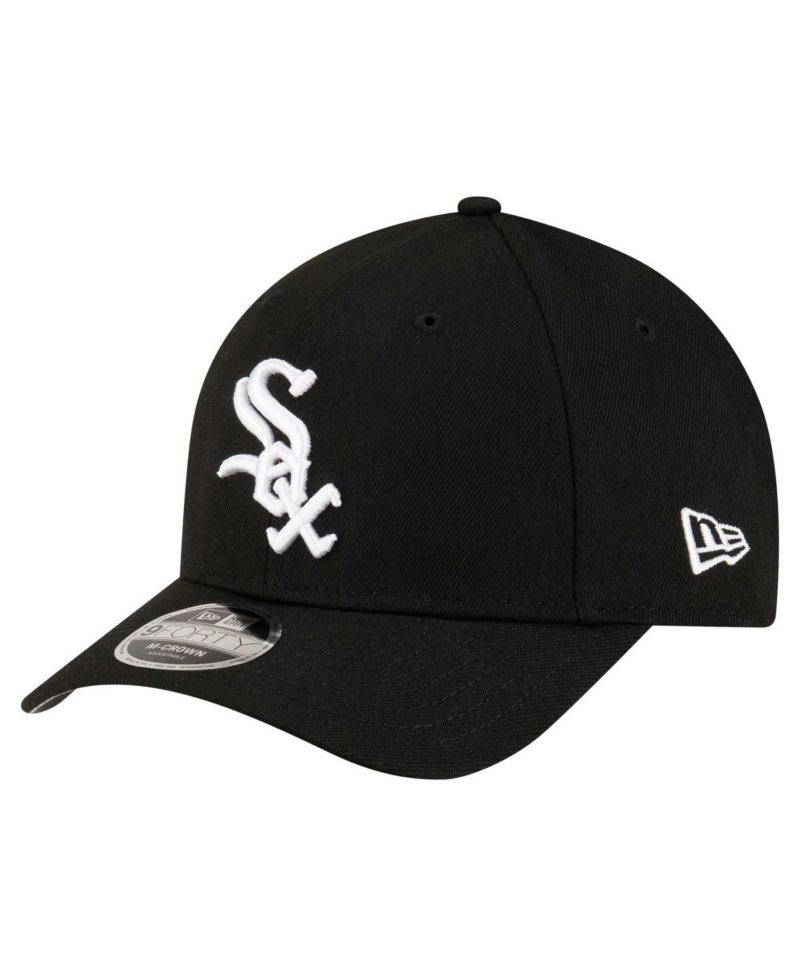 Men's Black Chicago White Sox Player Replica 9FORTY Adjustable Hat