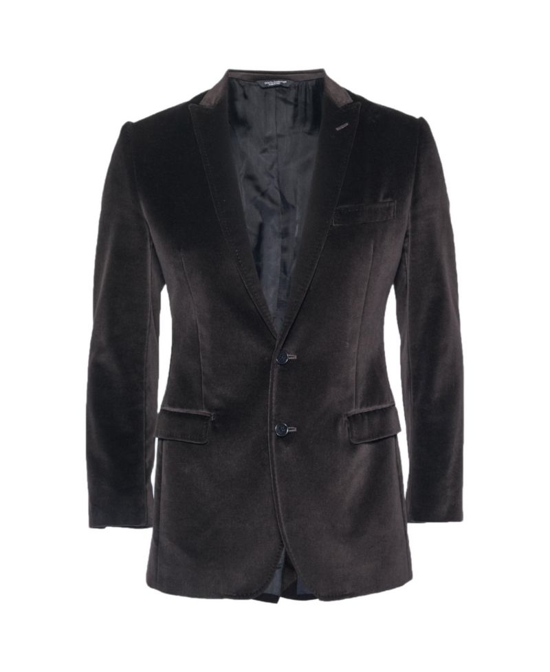 Men's Velvet Regular Fit Blazer