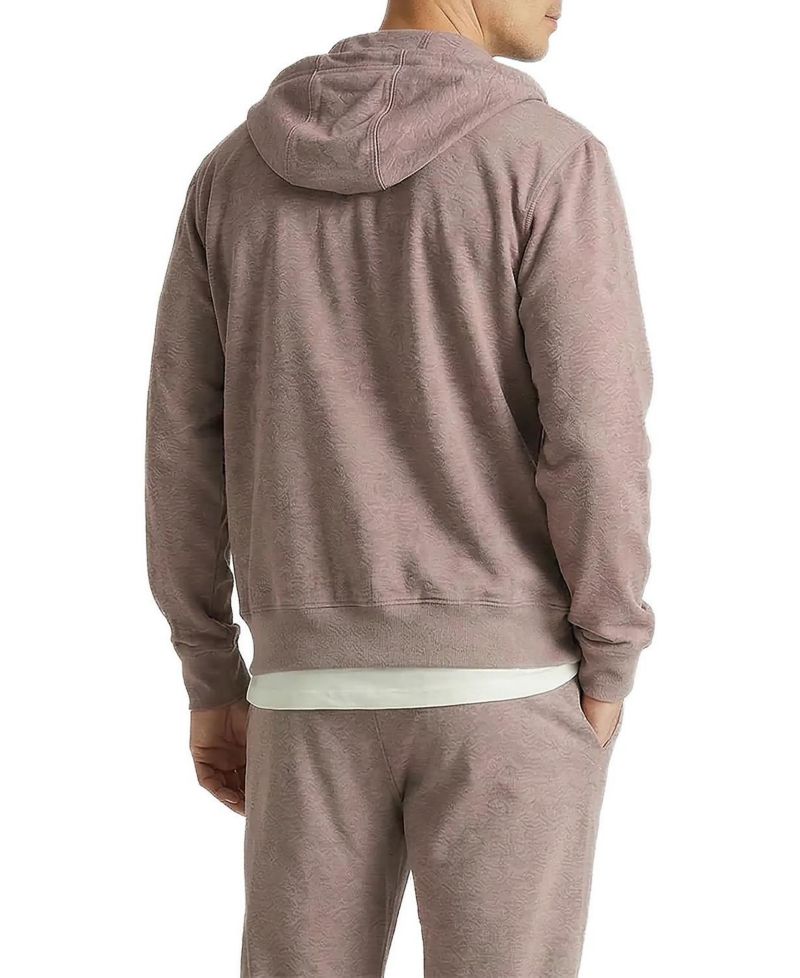 Men's Morning Jog Full-Zip Mock-Neck Hoodie
