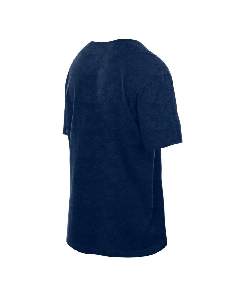 Men's Navy Dallas Mavericks Boxy Old School Sport Vintage Wash T-Shirt