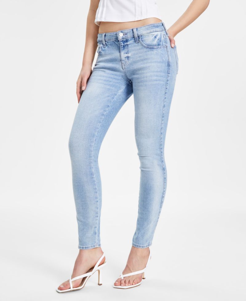 Женские сексуальные облегающие джинсы средней посадки Curve Skinny