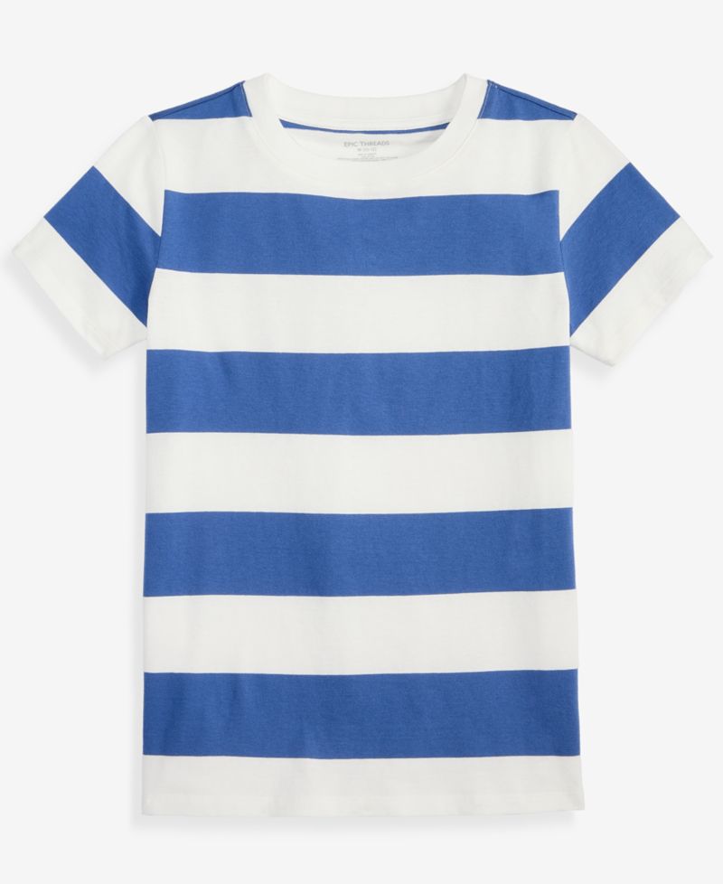 Boys' XS-XL Rugby Stripe T-Shirt