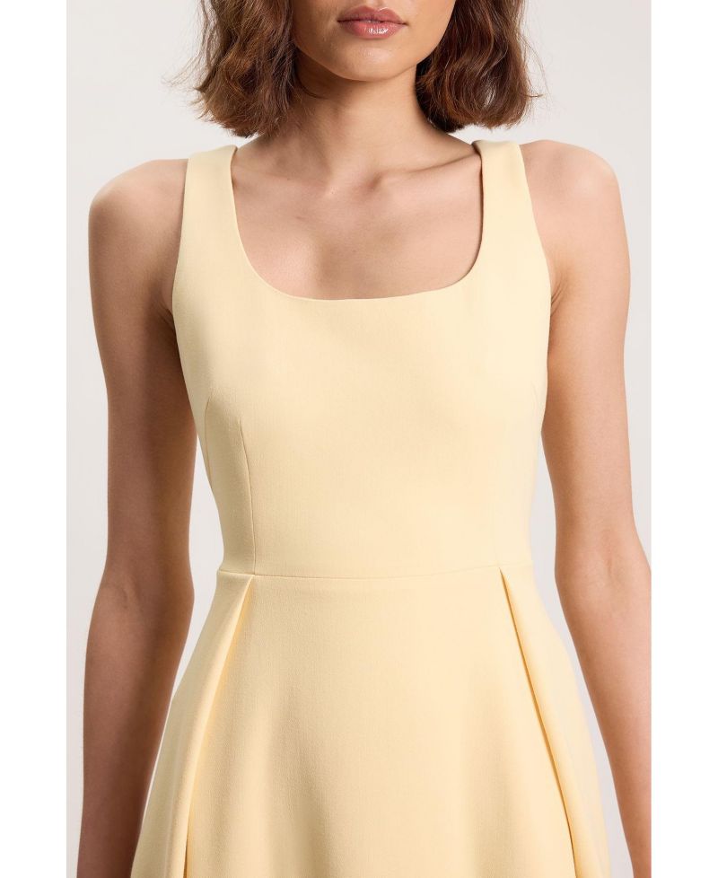 Women's Full Skirt Midi Dress
