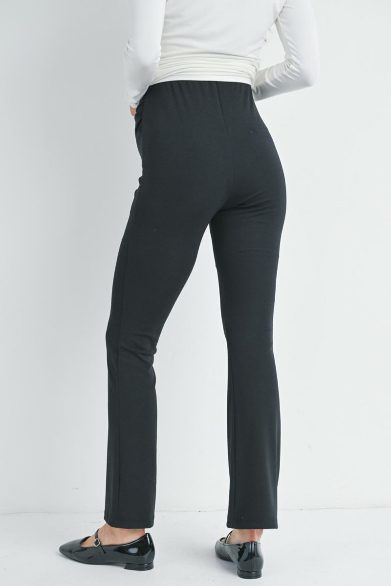 Maternity Over-the-Belly Bootcut Pull-On Pants