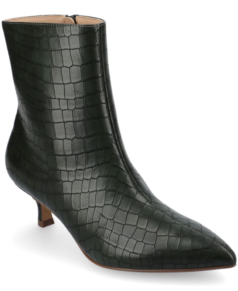 Women's Arely Kitten Heel Pointed Toe Dress Booties