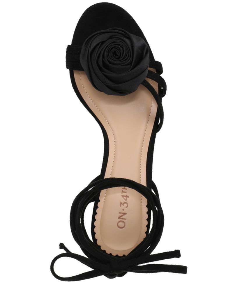 Women's Cahlliee Rose Lace-Up Dress Sandals