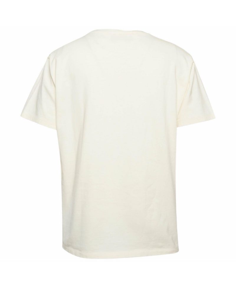 Women's Band Print Cotton T-Shirt