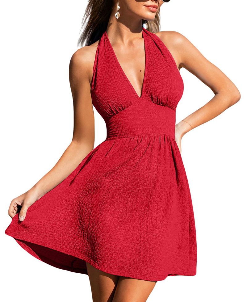 Women's Vitamin D Mini Beach Dress