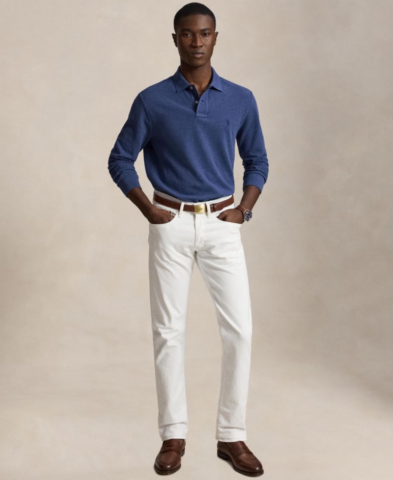 Men's Classic-Fit Mesh Polo Shirt