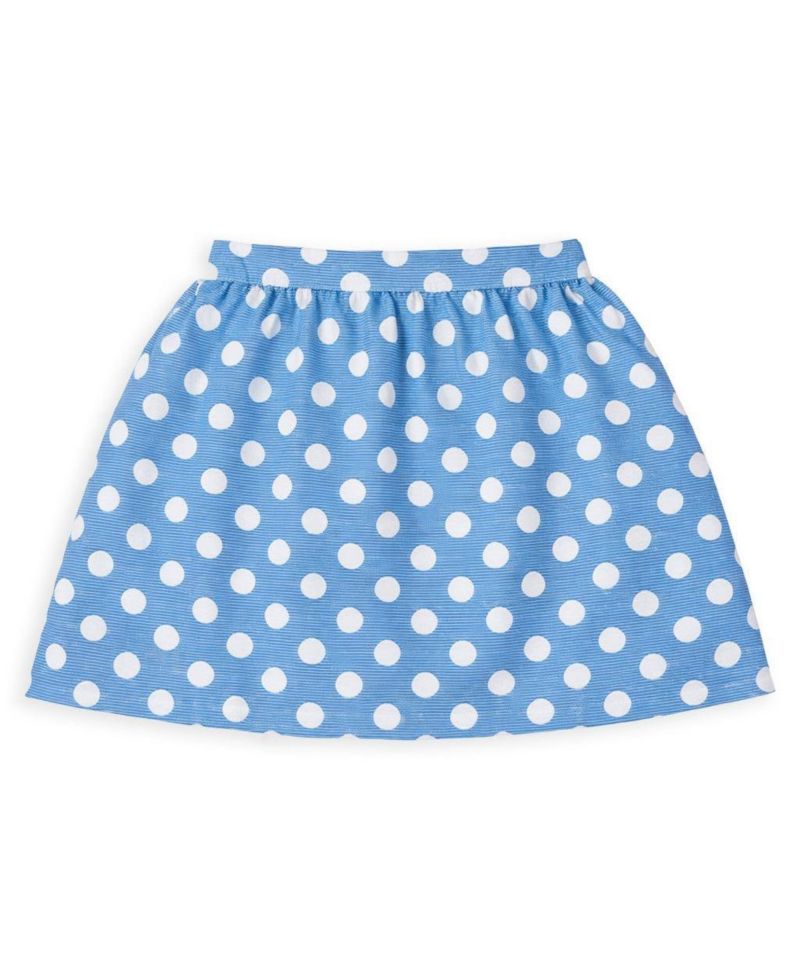 Big Girls Ottoman Stripe Dot Skirt