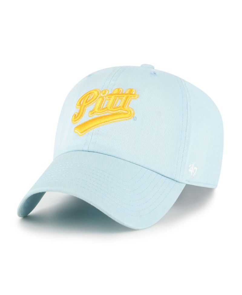Men's Powder Blue Pitt Panthers Vault Clean Up Adjustable Hat