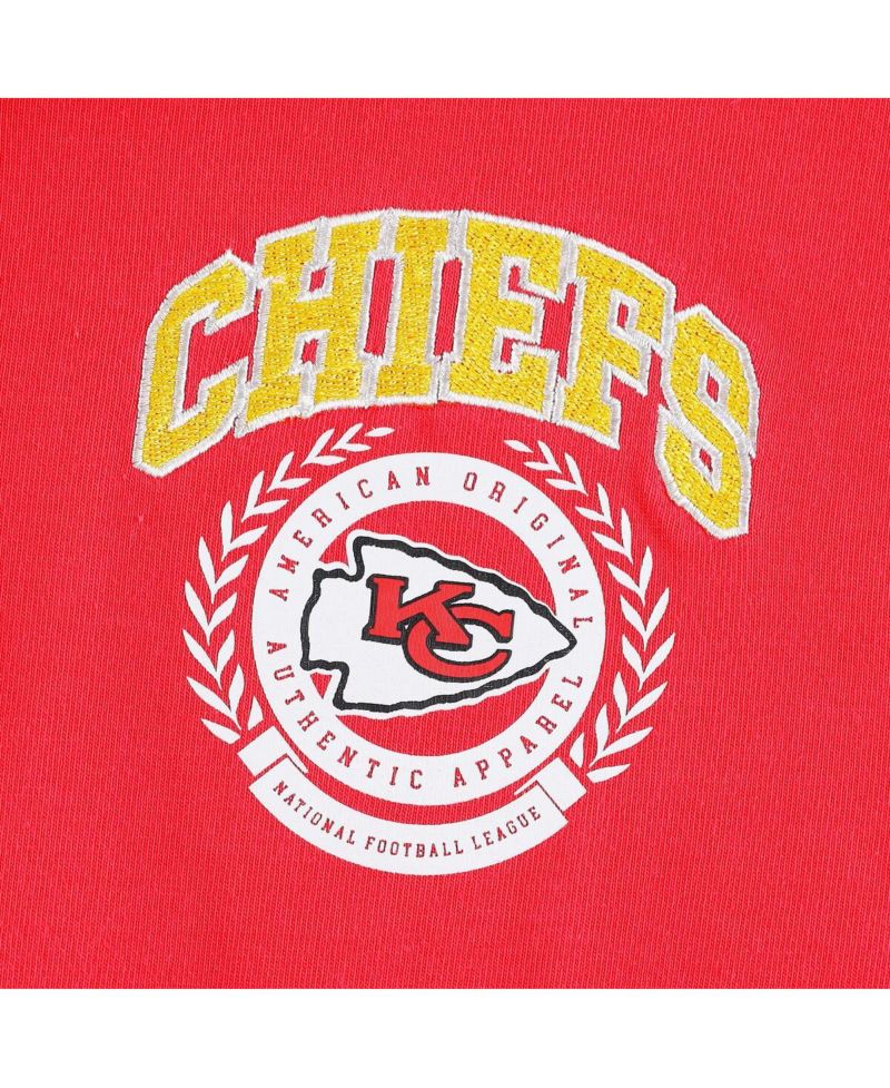Men's Red Kansas City Chiefs Cody Long Sleeve Polo Shirt