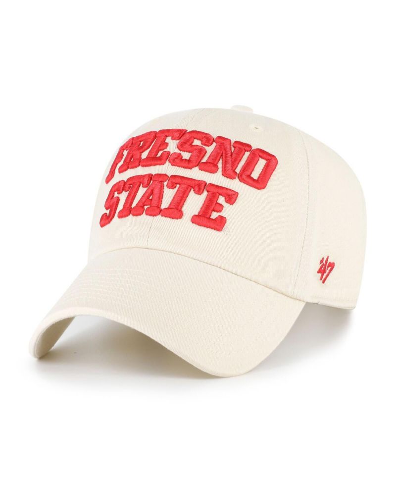 Men's Sand Fresno State Bulldogs Clean Up Adjustable Hat