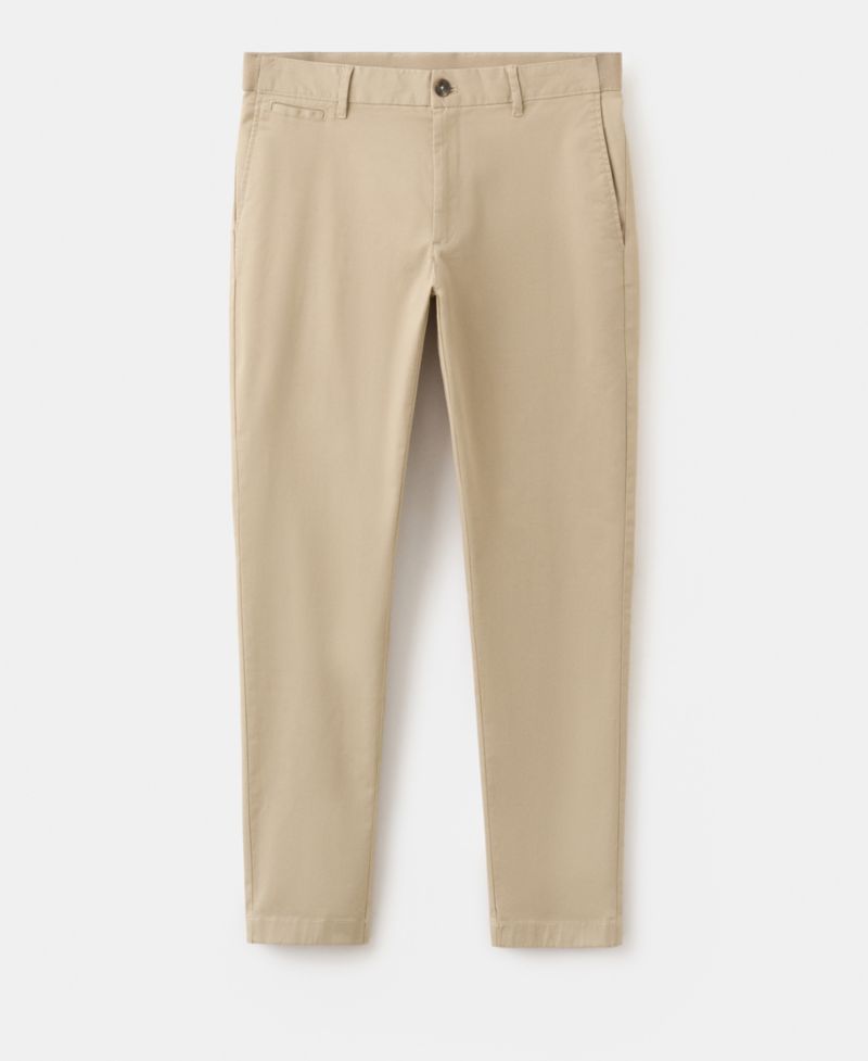 Men's Prato Cropped Tapered Chino Pants