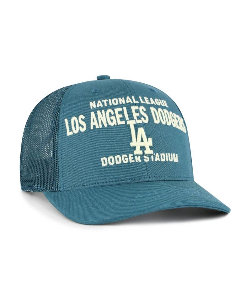 Men's Teal Los Angeles Dodgers Contemporary Hitch Adjustable Trucker Hat